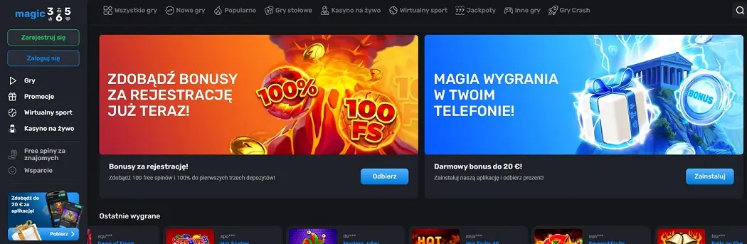 casino magic365